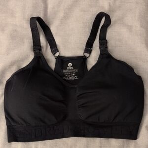 Kindred Bravely Sublime Pumping & Nursing Sports Bra | Black - M-Busty